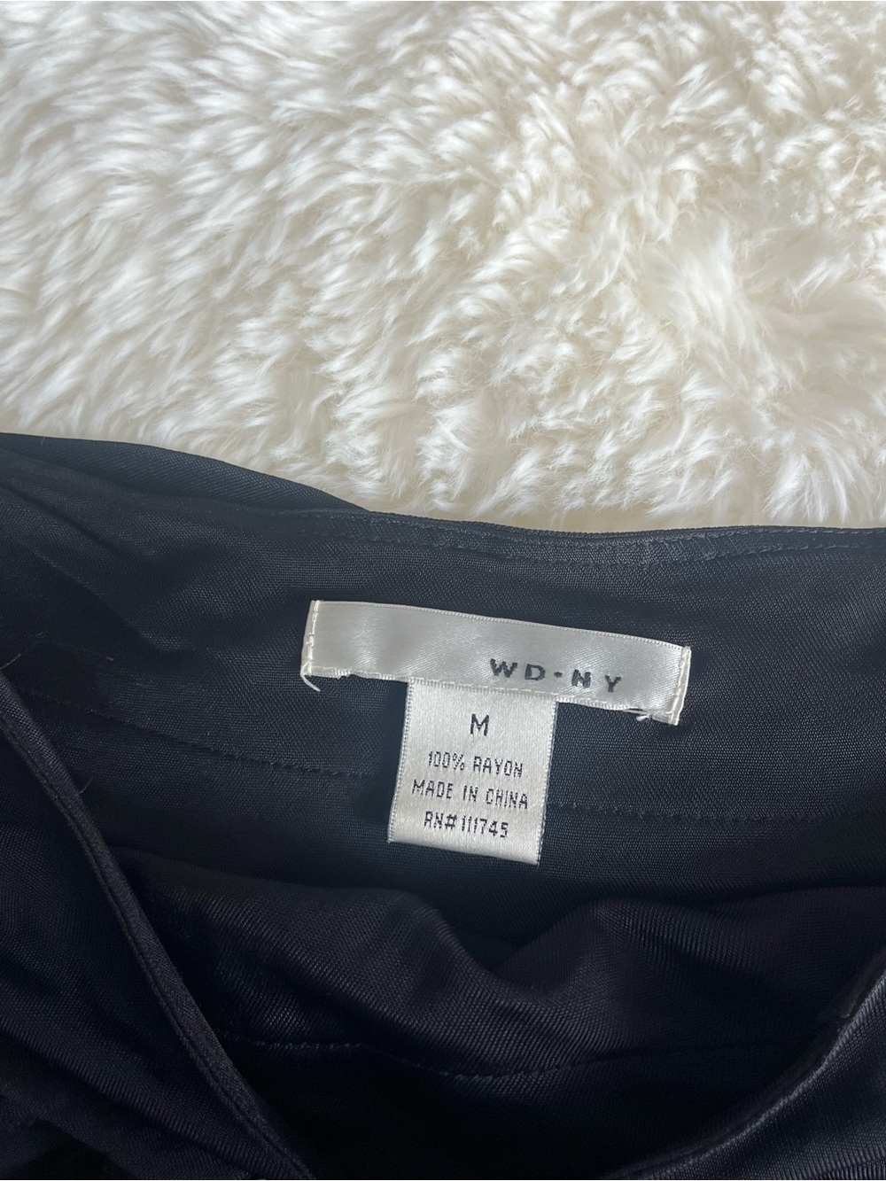 Black One-Shoulder Tiered Ruffle Top - Picture 3 of 4